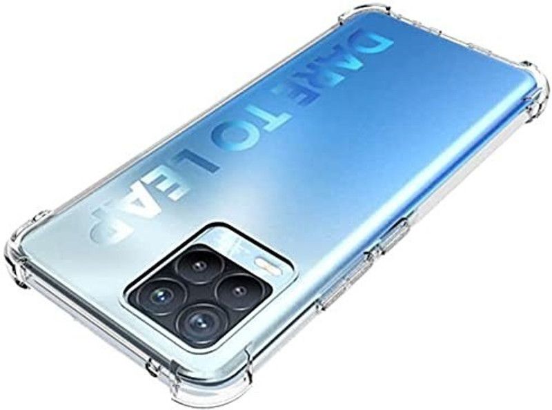 AKSHUD Back Cover for Realme 8, Realme 8 Pro  (Transparent, Shock Proof, Silicon, Pack of: 1)