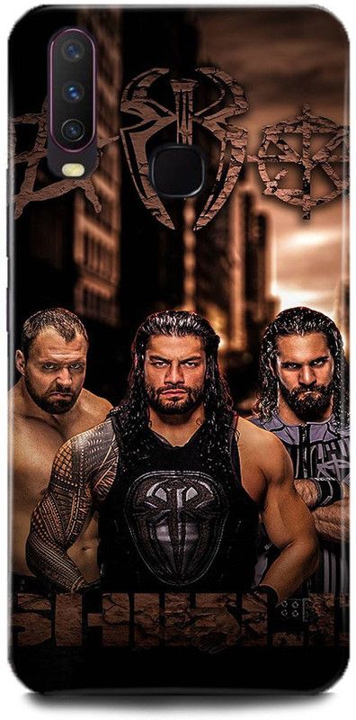 play fast Back Cover for Vivo Y17/1902 ROMAN REIGNS PRINTED  (Multicolor, Hard Case)