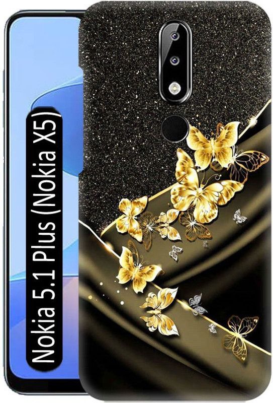 LEEMARA Back Cover for Nokia 5.1 Plus  (Multicolor, 3D Case, Pack of: 1)