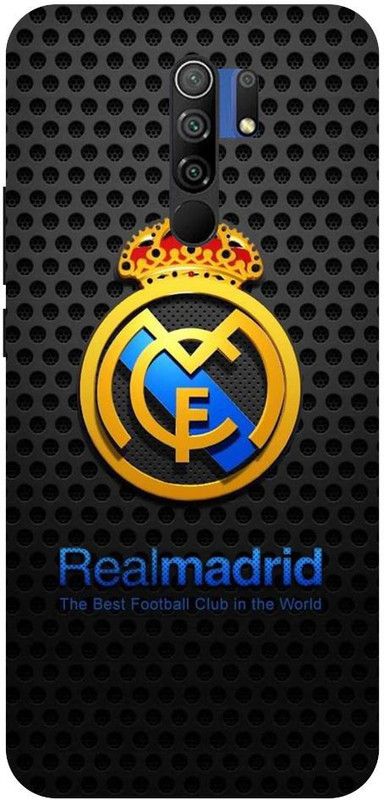 URCHIN Back Cover for Redmi9prime Real Madrid, Ronaldo, Football, Football club, Logo  (Multicolor, Shock Proof, Pack of: 1)