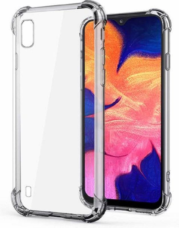 Sarju Bumper Case for vivo Y90  (White, Transparent, Pack of: 1)