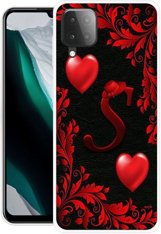 NEVYZAP Back Cover for Samsung Galaxy M42, Samsung Galaxy M42 5G  (Black, Red, Grip Case, Silicon, Pack of: 1)