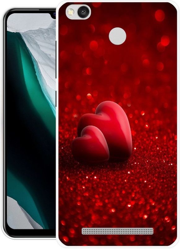 PAEDICON Back Cover for Mi Redmi 3S Prime  (Red, Grip Case, Silicon)