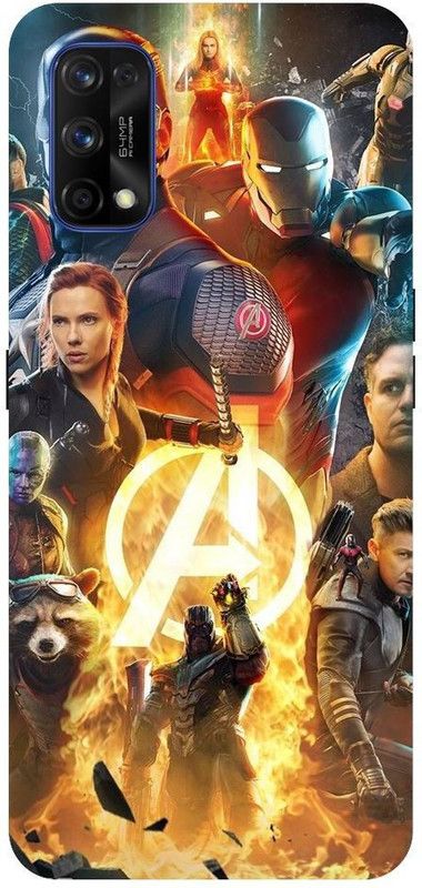 URCHIN Back Cover for Narzo 20Pro Avengers, infinity wars, end game, superheros, iron man  (Multicolor, Shock Proof, Pack of: 1)