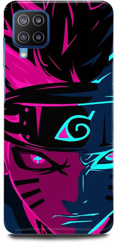FRONK Back Cover for Samsung Galaxy M32, NARUTO, SHIPPUDEN, ANIME, NEON  (Purple, Hard Case, Pack of: 1)