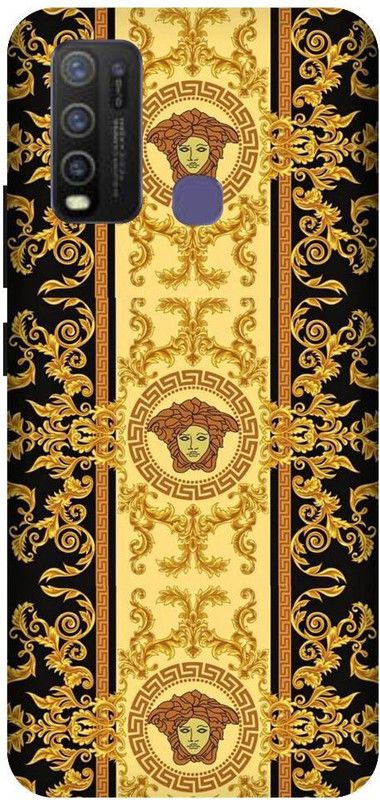 URCHIN Back Cover for Vivo Y30Versace, Versace logo, versace brand  (Multicolor, Shock Proof, Pack of: 1)