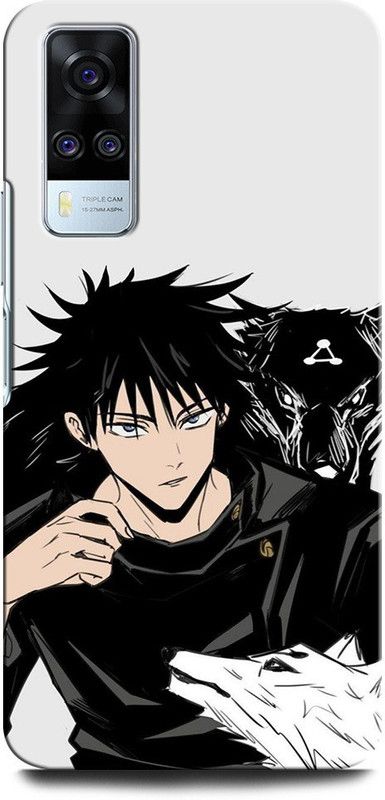 GRAFIQE Back Cover for Vivo Y31 V2036 JUJUTSU KAISEN, ANIME, NARUTO, LOVE, JAPAN ACTOR  (Multicolor, Shock Proof, Pack of: 1)