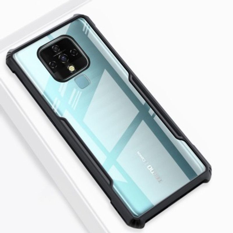 Yotech Back Cover for Tecno Camon 16  (Black, Pack of: 1)