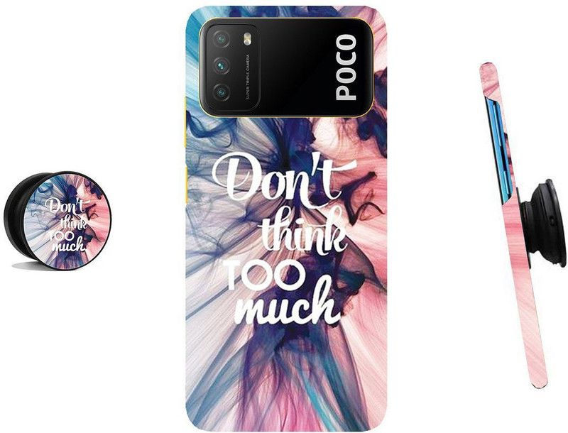 MY SWAG Back Cover for Poco M3  (Multicolor)