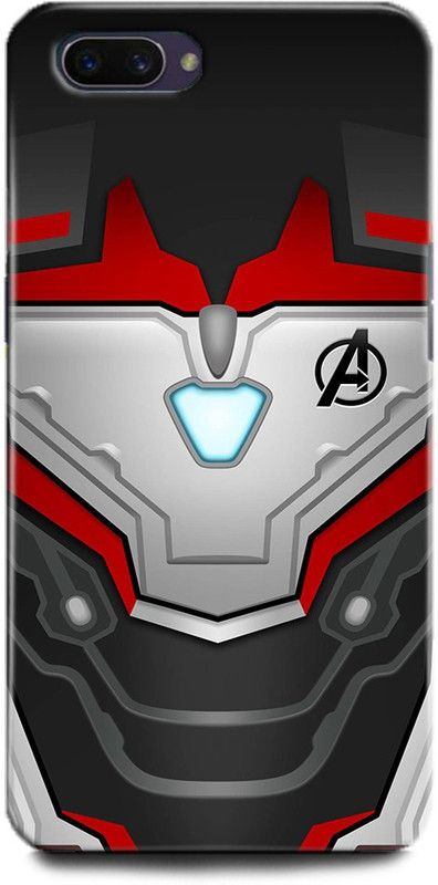 Afterglow Back Cover for Oppo A3s AVENGERS LOGO, AVENGERS, MARVEL, AVENGER, COMIC  (Multicolor, Shock Proof)