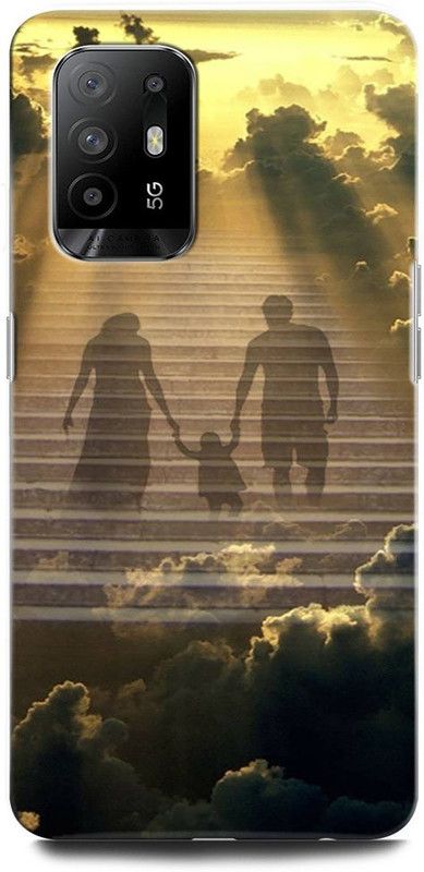 ORBIQE Back Cover for OPPO F19 Pro+ 5G CPH2213 MOTHER, MAA, FATHER, LIFE LINE, MOM DAD DAUGHTER  (Multicolor, Hard Case, Pack of: 1)