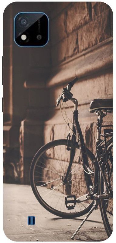 Bluvver Back Cover for Realme C20,RMX3061, Printed Bicycle Cool Back Cover  (Multicolor, Hard Case, Pack of: 1)
