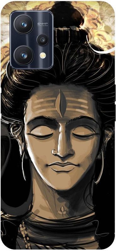 THE NARAYANA COLLECTIONS Back Cover for REALME 9 PRO- RMX3471-MAHADEV,SHIV,SHAMBHU,SHANKAR,BHAGWAN  (Multicolor, Hard Case, Pack of: 1)