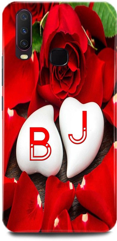 MP ARIES MOBILE COVER Back Cover for Vivo Y12,1904,B Loves J Name,B Name, J Letter, Alphabet,B Love J NAME  (Multicolor, Hard Case, Pack of: 1)
