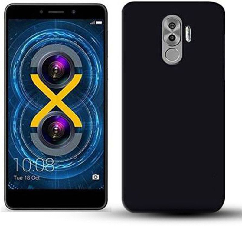Mozo Mobilecovers Back Cover for Lenovo K8 Note  (Black, Shock Proof, Silicon, Pack of: 1)