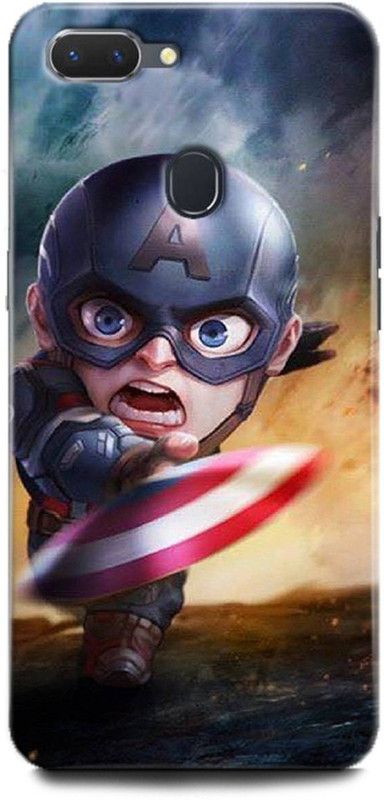 Afterglow Back Cover for Realme 2 Pro CAPTAIN AMERICA, SUPERHERO, AVENGERS, MARVAL, COMIC, SHIELD  (Multicolor, Shock Proof, Pack of: 1)