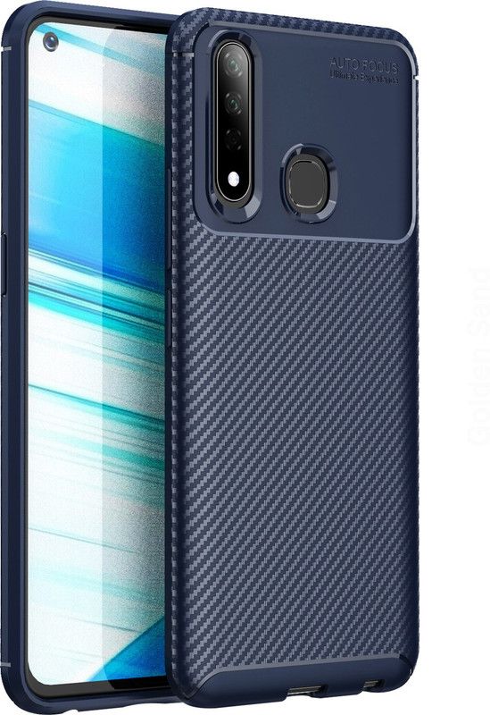 Golden Sand Back Cover for Vivo Z1Pro  (Blue, Shock Proof, Pack of: 1)