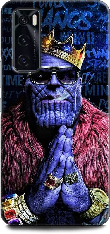 KEYCENT Back Cover for Vivo V20 SE, V2022 THANOS, FUNNY, MARVEL, COMIC, AVENGER, AVENGERS END GANE  (Multicolor, Pack of: 1)