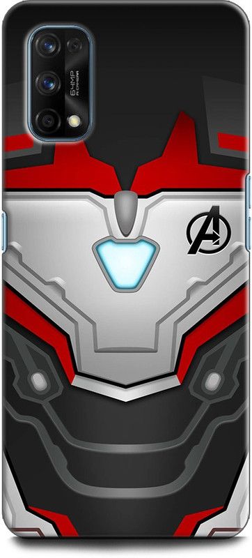 Afterglow Back Cover for Realme Narzo 30 Pro AVENGERS LOGO, AVENGERS, MARVEL, AVENGER, COMIC  (Multicolor, Shock Proof, Pack of: 1)