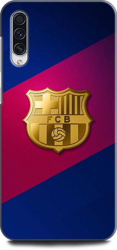 Afterglow Back Cover for SAMSUNG Galaxy A30s FCB, BARCELONA, FOOTBALL CLUB, MESSI, SPORTS, FOOTBALL  (Multicolor, Shock Proof, Pack of: 1)