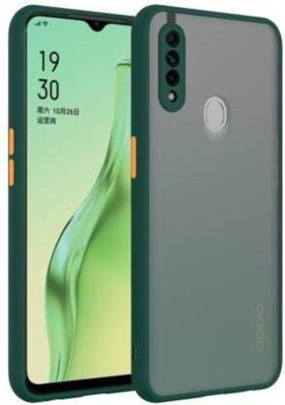 Big Wings Back Cover for OPPO A8, OPPO A31  (Green, Shock Proof)