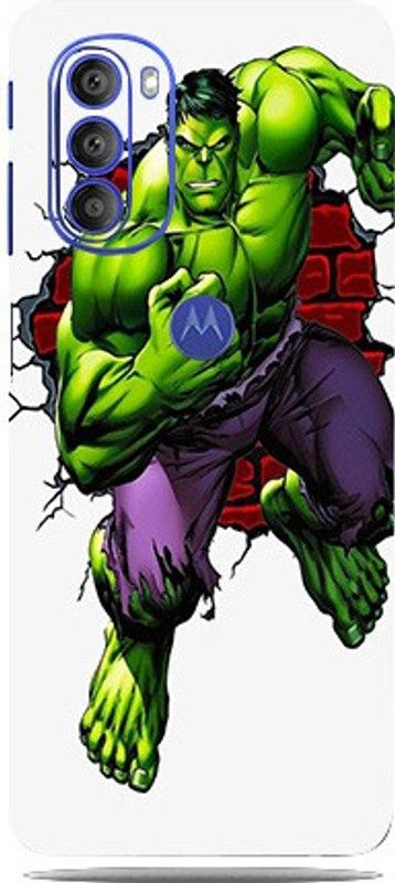 CLAXA The Hulk Back Skin Guard, The Hulk, MOTOROLA G52 5G Mobile Skin  (The Hulk Skin With Super matte finish)