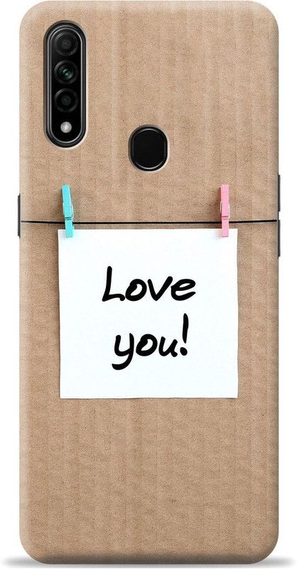 Crafter Back Cover for Oppo A31  (Brown, Shock Proof, Pack of: 1)