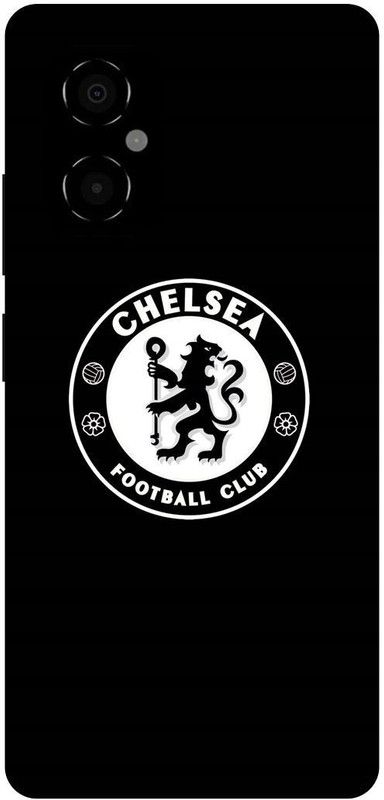 play fast Back Cover for POCO M4 5G, MZB0BRWIN, CHELSEA, LOGO, SIGN, DESIGN  (Black, Hard Case, Pack of: 1)