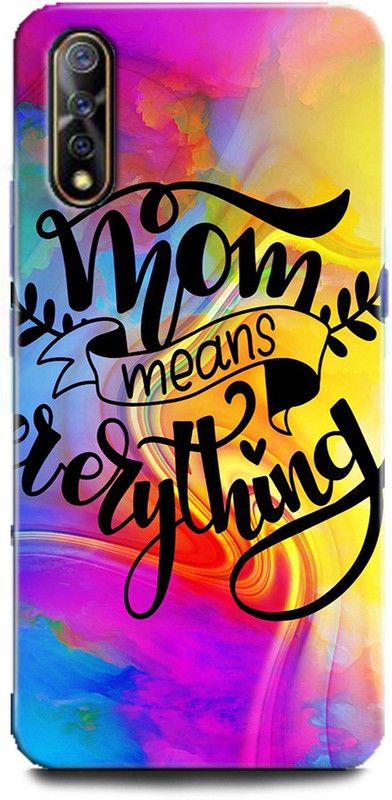 Afterglow Back Cover for Vivo S1 MOM AND DAD, DAD, I LOVE YOU, LOVE, MISSING, MOM  (Multicolor, Shock Proof, Pack of: 1)