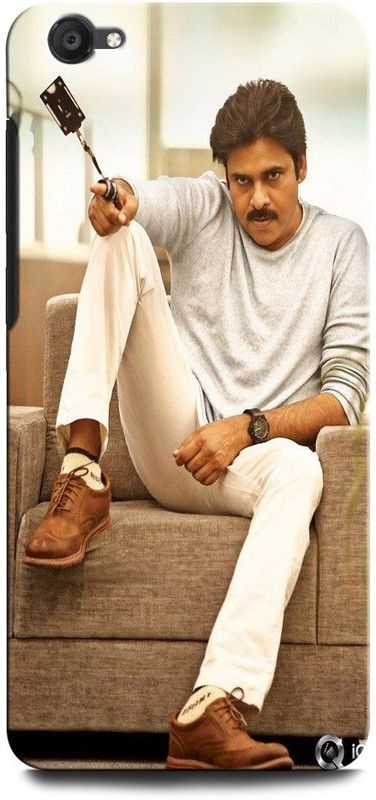 GRAFIQE Back Cover for Vivo Y55/ Vivo Y55S/ Vivo Y55L PAWAN KALYAN, TAMIL ACTOR, STYLISH STAR, SOUTH STAR  (Multicolor, Shock Proof, Pack of: 1)