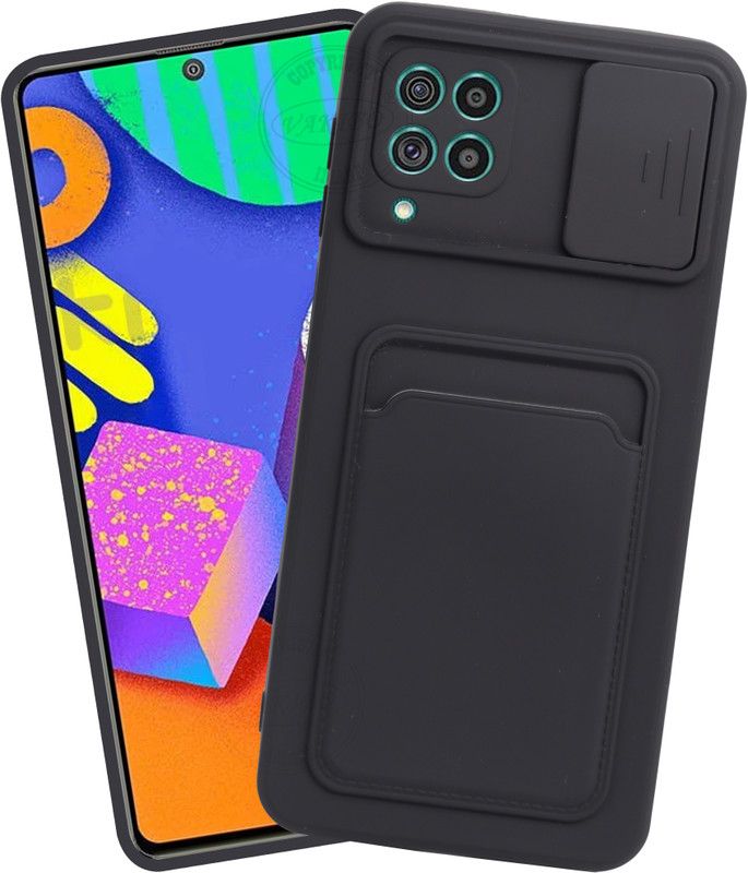 VAKIBO Back Cover for Samsung Galaxy M62, Samsung Galaxy F62  (Black, Grip Case, Pack of: 1)