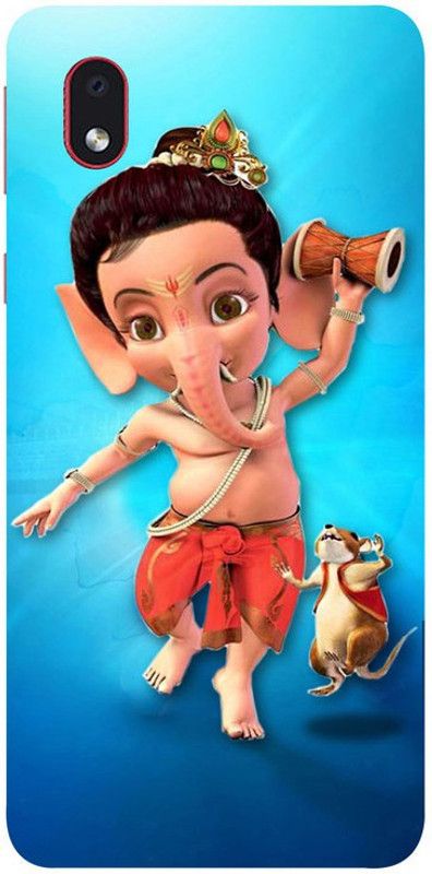 Skyhawk Back Cover for Samsung Galaxy M01 Core Bal Ganesh  (Multicolor, Waterproof, Silicon, Pack of: 1)