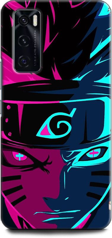 Afterglow Back Cover for Vivo V20 SE  (Multicolor, Shock Proof)