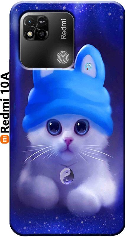 TrenoSio Back Cover for Redmi 10A 2832  (Multicolor, Anti-radiation, Silicon, Pack of: 1)