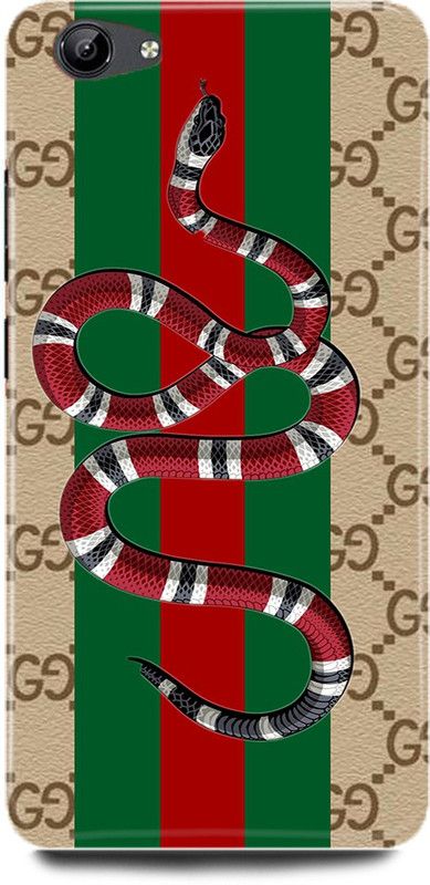 DIKRO Back Cover for vivo Y55S, 1610, GUCCI, LOGO, SIGN, DESIGN, ART  (Multicolor, Hard Case, Pack of: 1)
