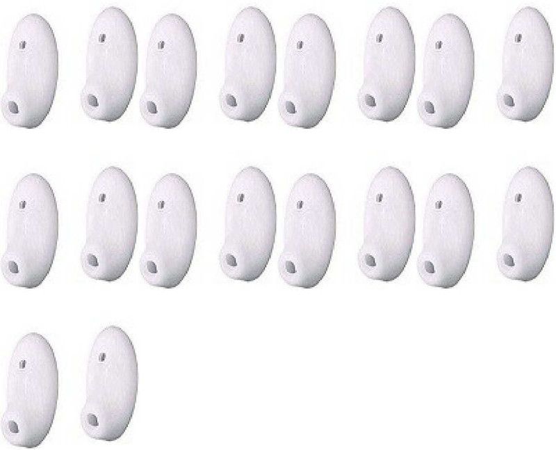 qweezer 18 Pcs ( 9 Pair) Over The Ear Headphone Cushion  (Pack of 18, White)