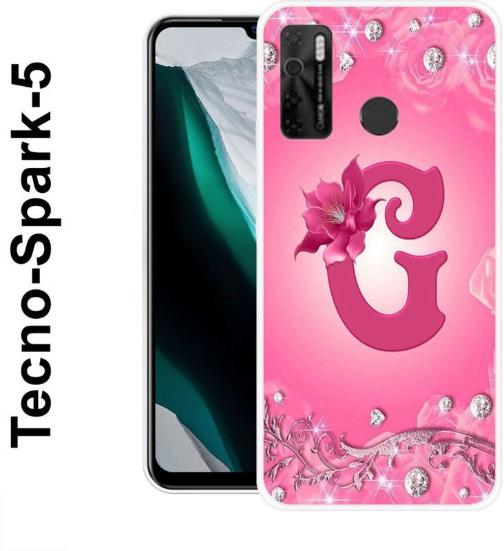 redfly Back Cover for Tecno Spark 5, TECNO Camon 15, Tecno spark 5 Pro  (Pink, Silicon)
