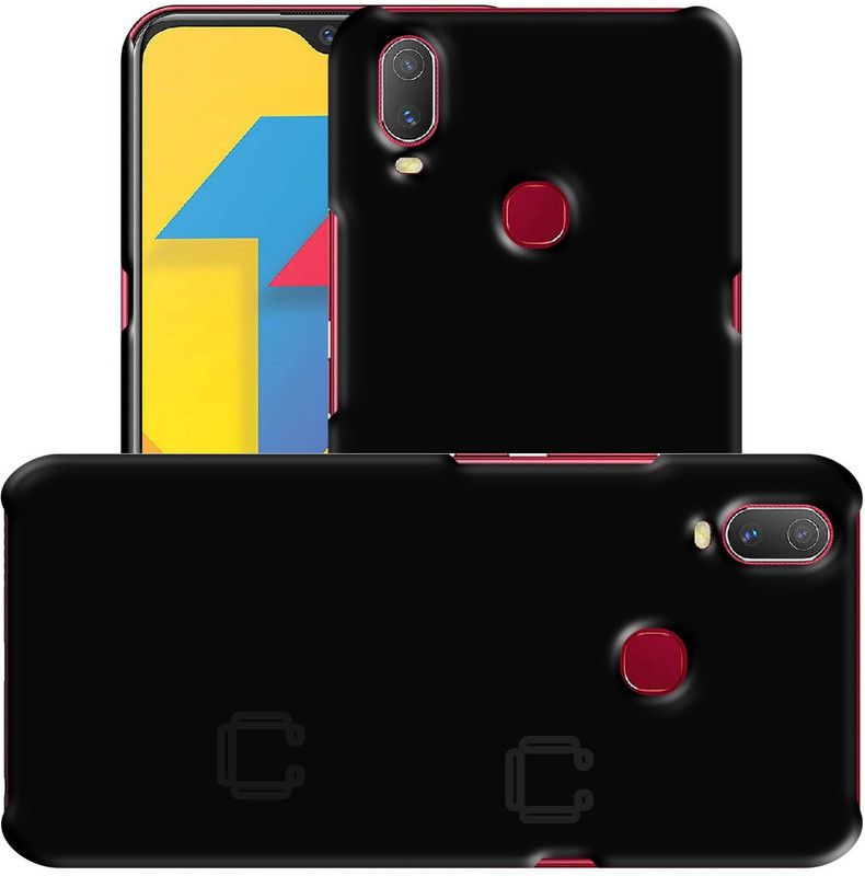 CASE CREATION Back Cover for Vivo Y11 (6.35-inch) 2019 Back Case Back Cover Smart Slim 360 Protecion  (Black, Shock Proof, Pack of: 1)