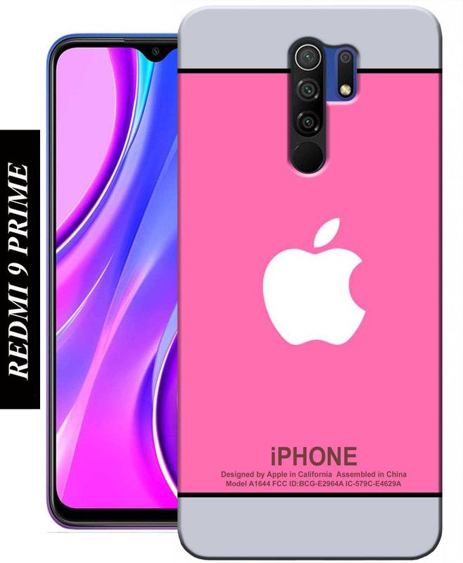 MORITZ Back Cover for Redmi 9 Prime  (Multicolor, Dual Protection, Silicon, Pack of: 1)