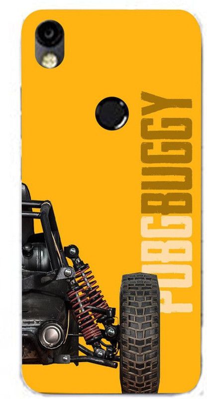 Golden Mask Back Cover for Sky Hawk Back Cover For Tecno Camon I Air Pugb Buggy  (Multicolor, Waterproof, Silicon, Pack of: 1)