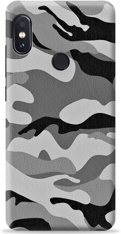 Crafter Back Cover for Mi Redmi Note 6 Pro  (Grey, Shock Proof, Pack of: 1)
