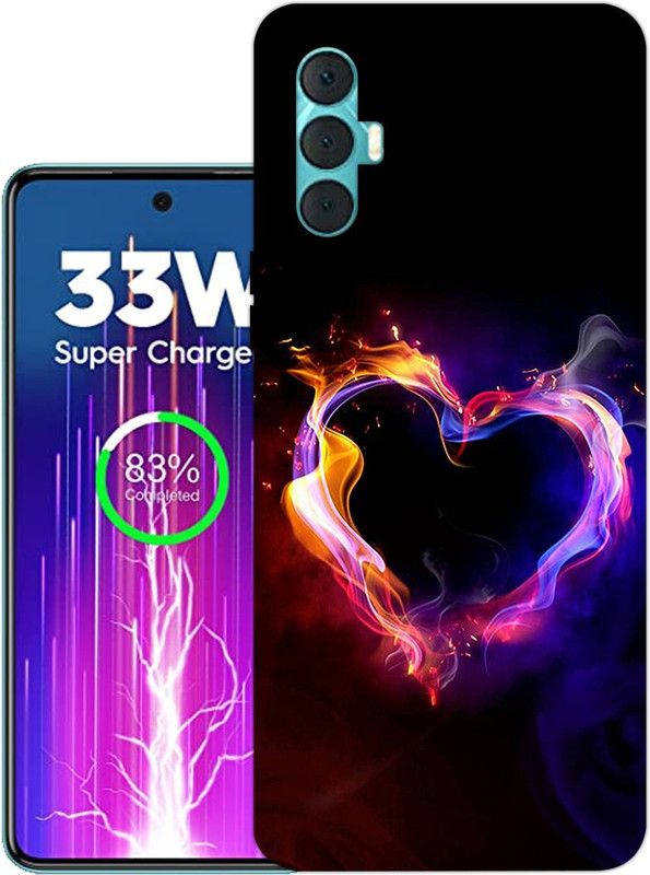 KRIDHA Back Cover for Tecno Spark 8 Pro  (Multicolor, Flexible, Silicon)