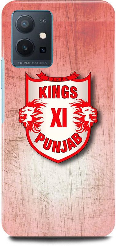 FRONK Back Cover for OPPO A96, CPH2333, KINGS, 11, ELEVEN, PUNJAB, IPL, TEAM, LOGO  (Red, Hard Case, Pack of: 1)
