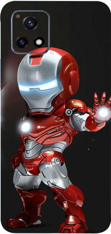 BUGGU Vivo Y72 5G Mobile Skin  (Ultra Super Baby Iron Man Skin With High Matte Finish.)
