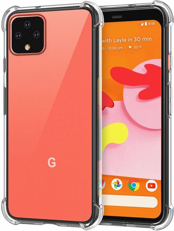 NSTAR Back Cover for Google Pixel 5 5G  (Transparent, Shock Proof, Silicon)
