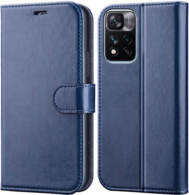 Digilett Flip Cover for Xiaomi 11i Hypercharge 5G  (Blue, Dual Protection, Pack of: 1)