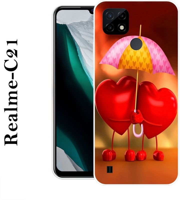 SUPERCASE Back Cover for Realme C21  (Multicolor, Grip Case, Silicon)