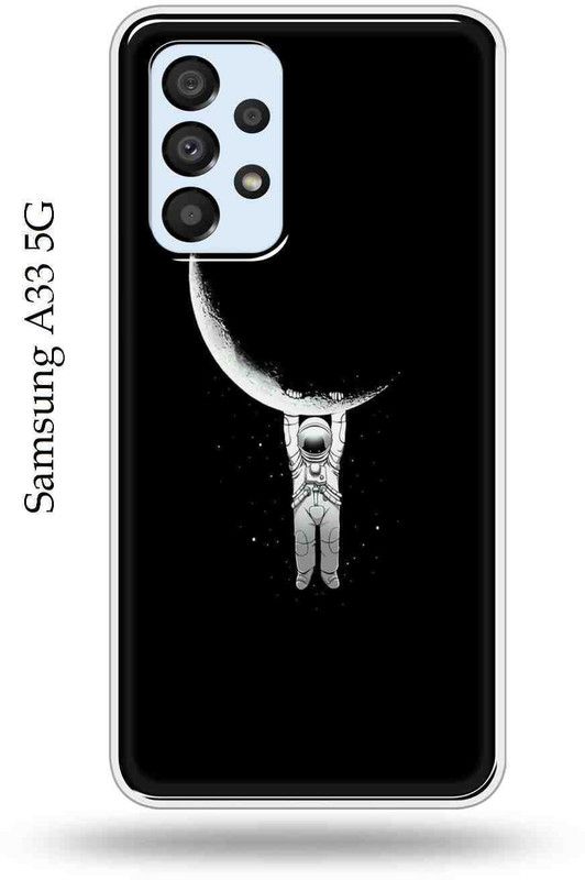 Mystry Box Back Cover for Samsung A33 5G  (Black, Shock Proof, Silicon, Pack of: 1)