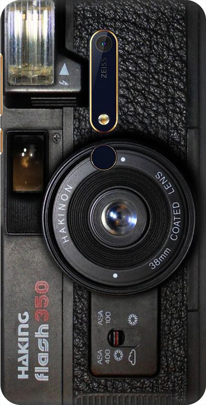 Instyle Back Cover for Nokia 6.1 Plus  (Multicolor, Hard Case, Pack of: 1)
