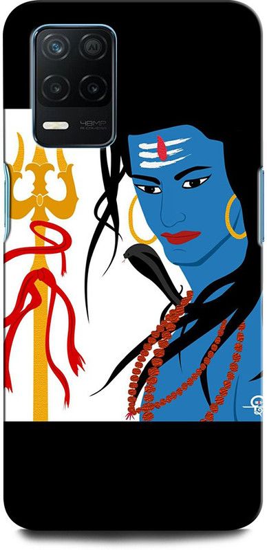 ORBIQE Back Cover for Realme 9 5G SHIVJI, LORD SHIVA, MAHADEV, BHOLENATH, TRISHUL  (Multicolor, Hard Case)